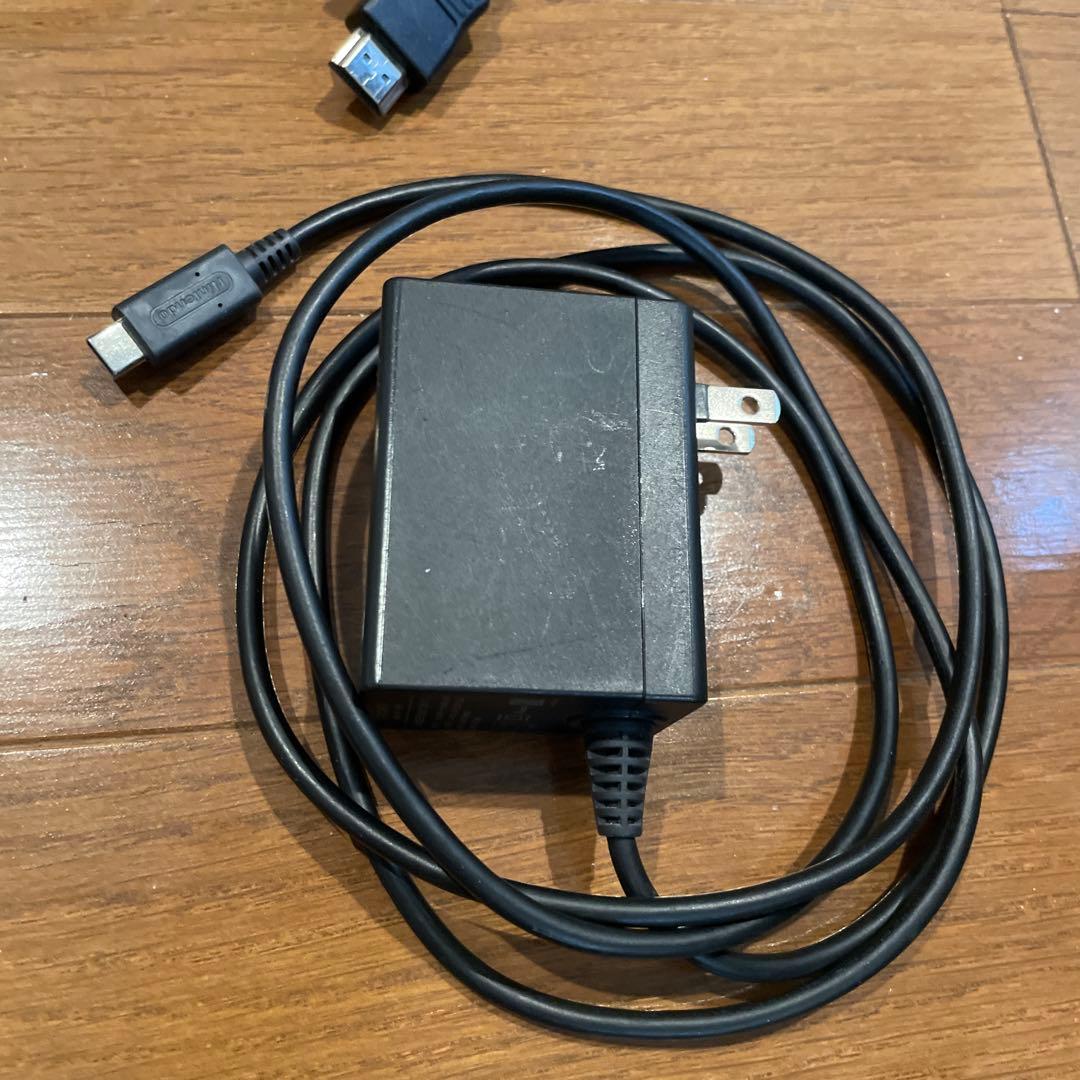 Switch本体グレー、Joy-Con左、SDカード128GB