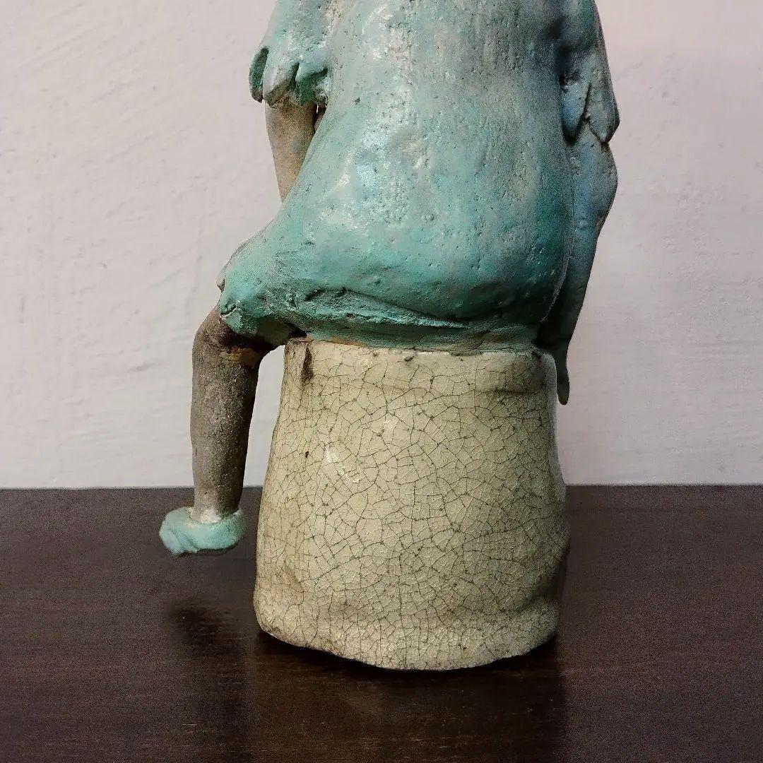 【結城美栄子】陶人形 作家もの
