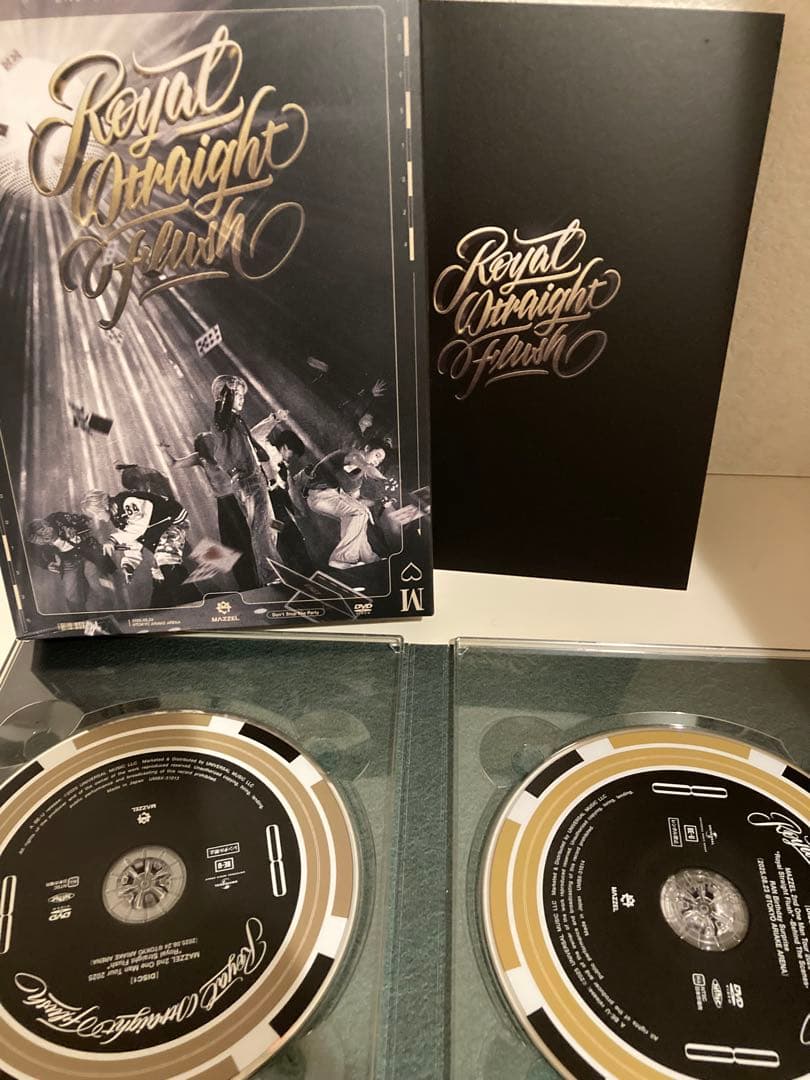 MAZZEL  Straight Flush DVD 初回限定版