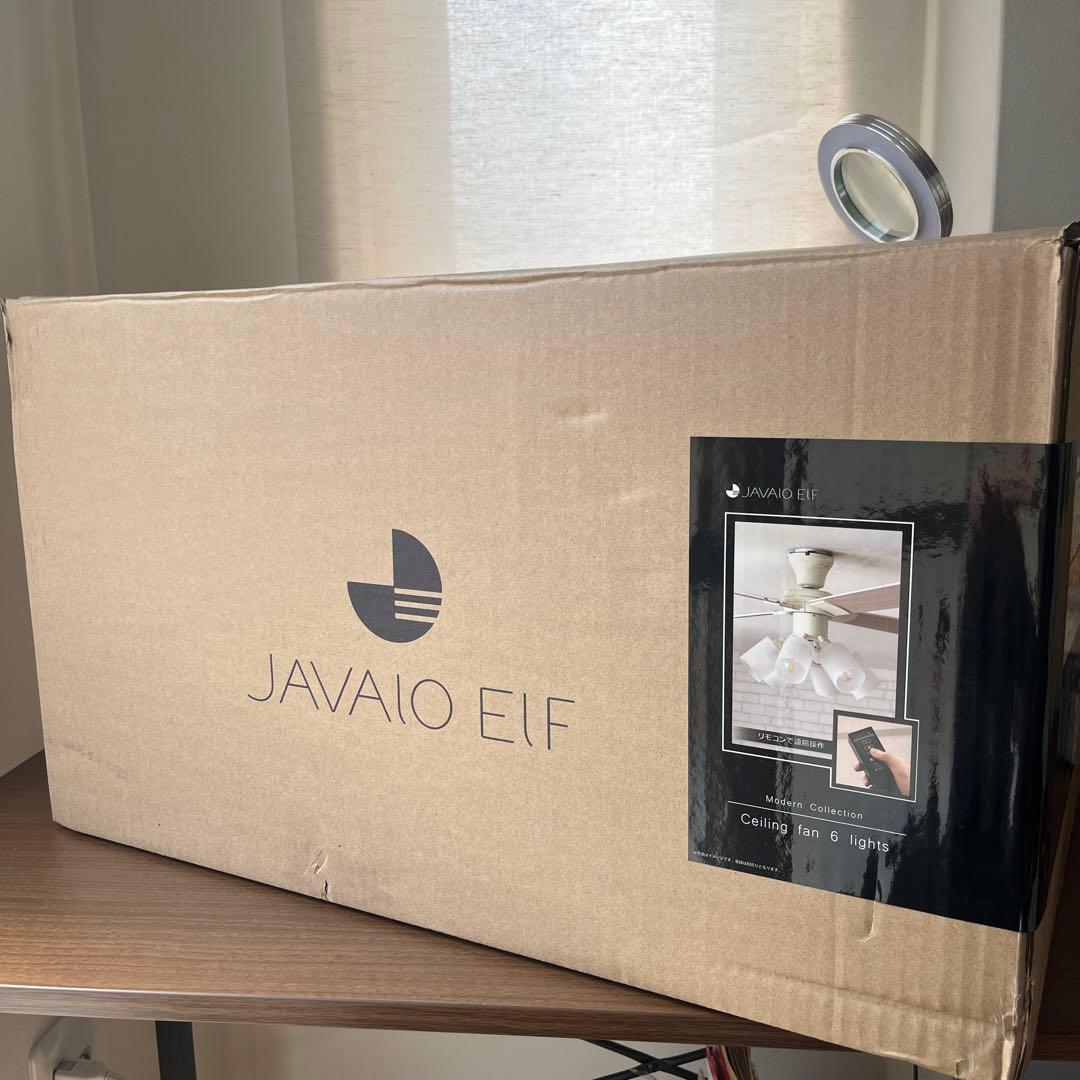 JAVALO ELF(ジャバロエルフ) シーリングファン 6灯 JE-CF015