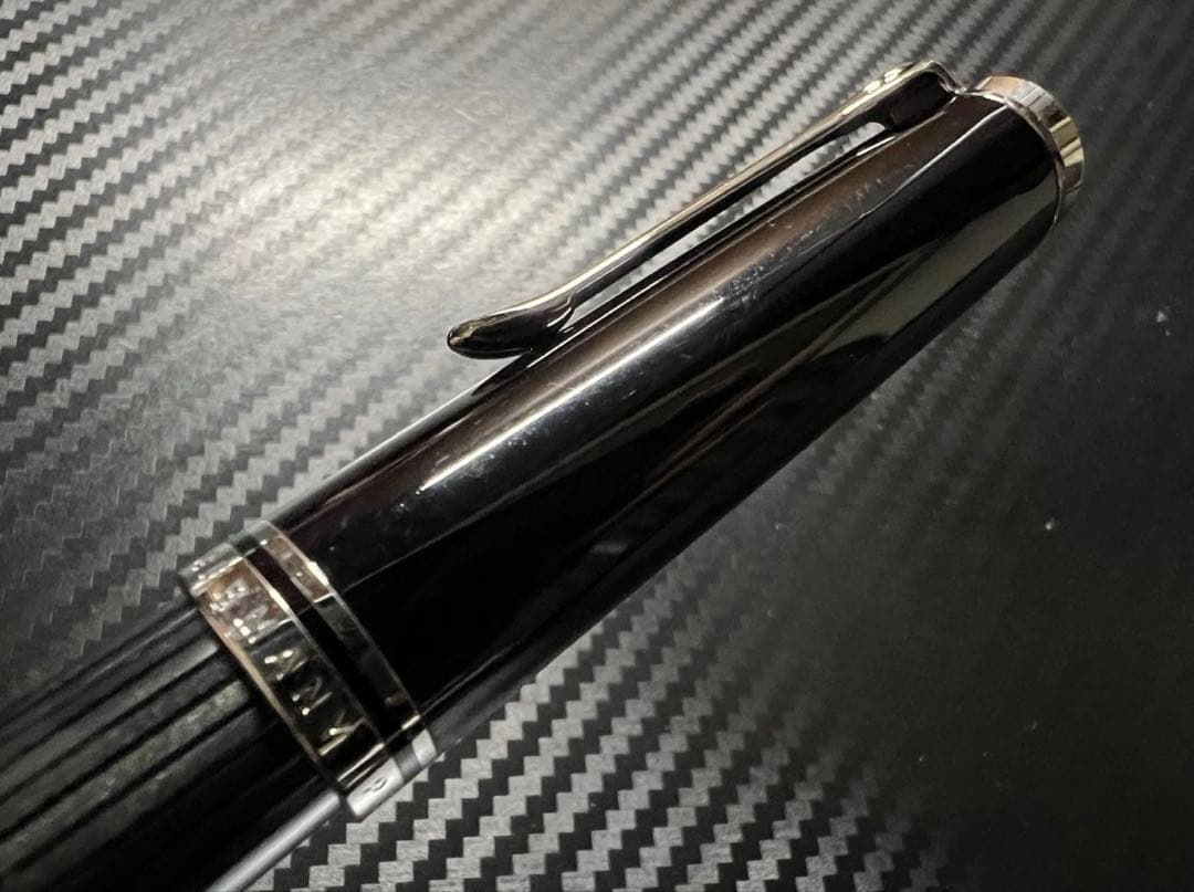 未使用に近い ペリカン スーベレーン M805 万年筆 シュトレーゼマン M