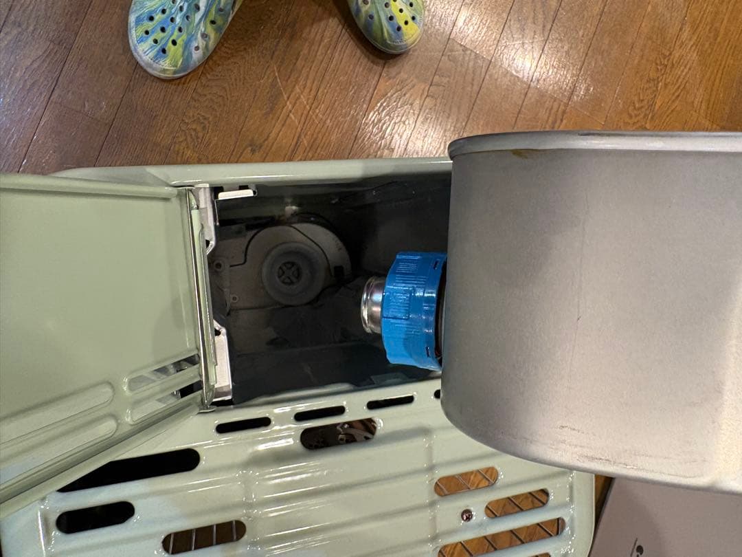 カスタム、アラジン灯油ストーブ ミントグリーン