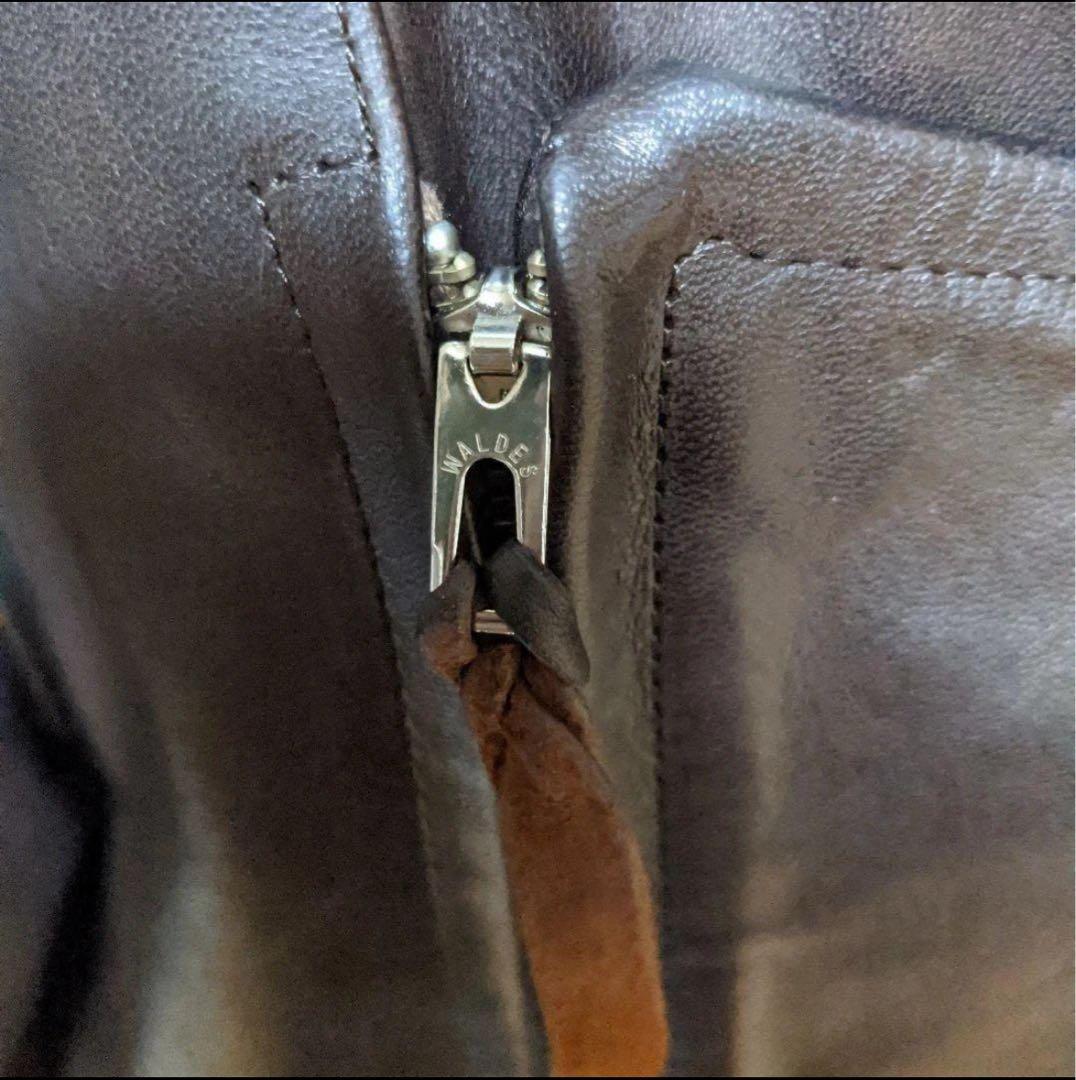 美品 FILL THE BILL ホースレザーライダースジャケット