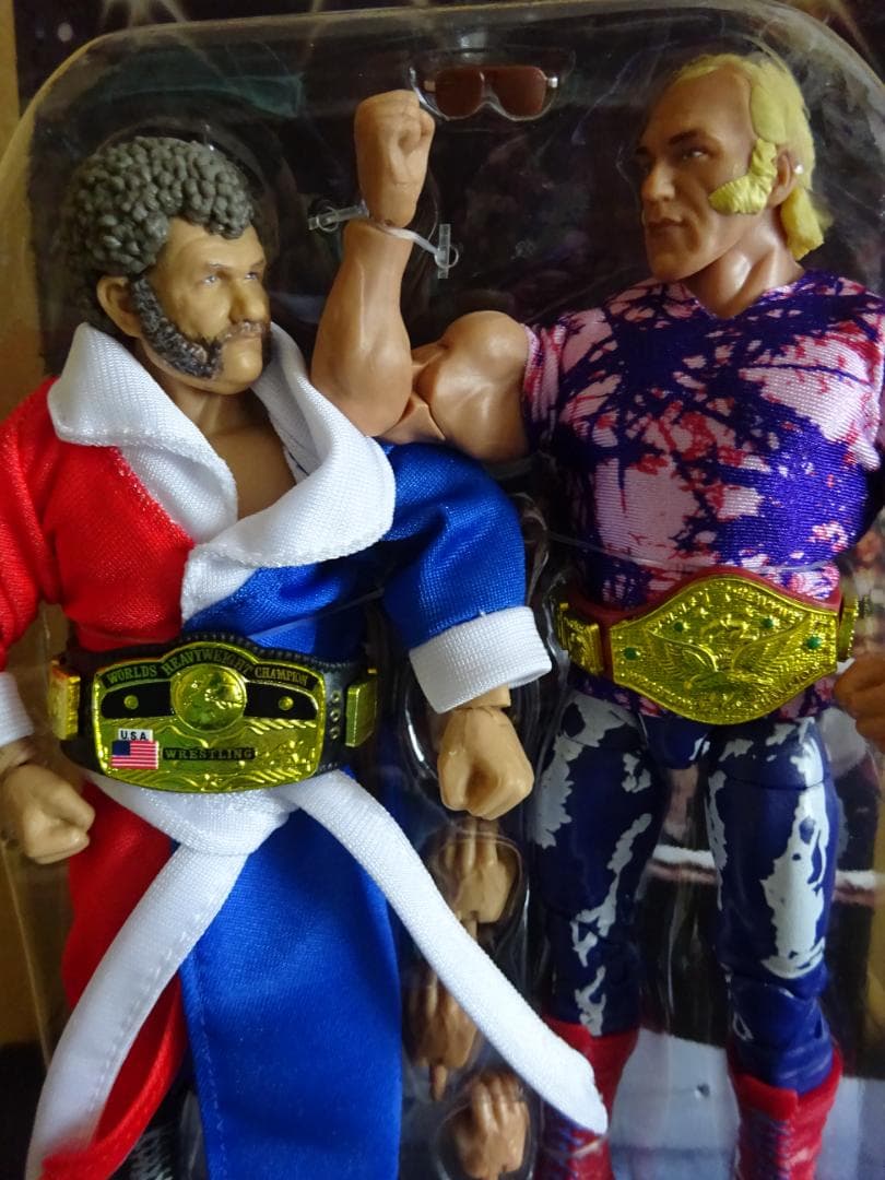 フィギュア 4体　ハーリー・レイス　モハメド・アリ　ビリーグラハム　モンスーン