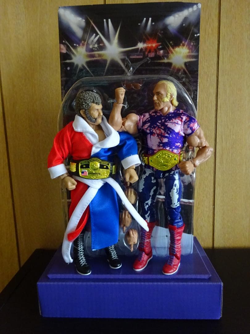 フィギュア 4体　ハーリー・レイス　モハメド・アリ　ビリーグラハム　モンスーン