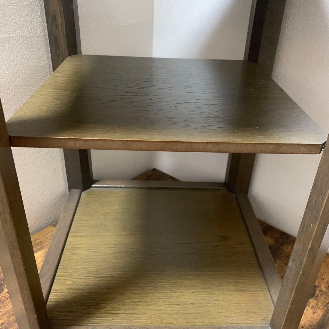 カリモク　サイドテーブル　花台