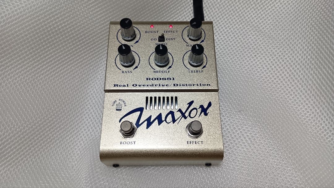 Maxon ROD881 真空管搭載 Overdrive/Distortion