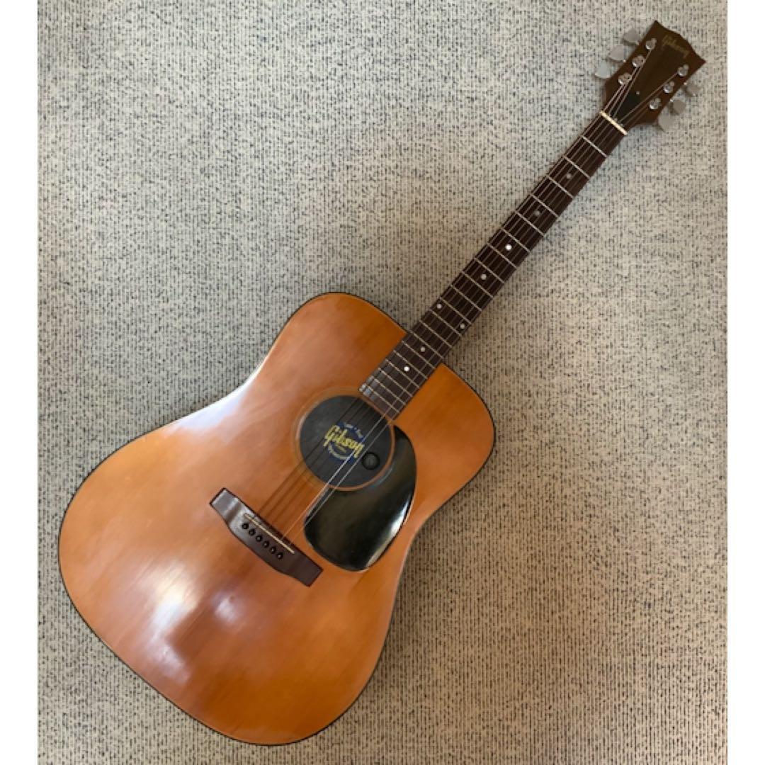 ビンテージ1970年Gibson J-50 Deluxe アコースティックギター