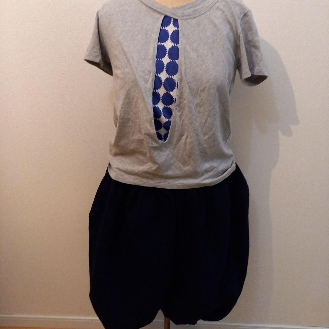 COMMEdesGARCONバルーンパンツ 濃紺（黒に近い）XS