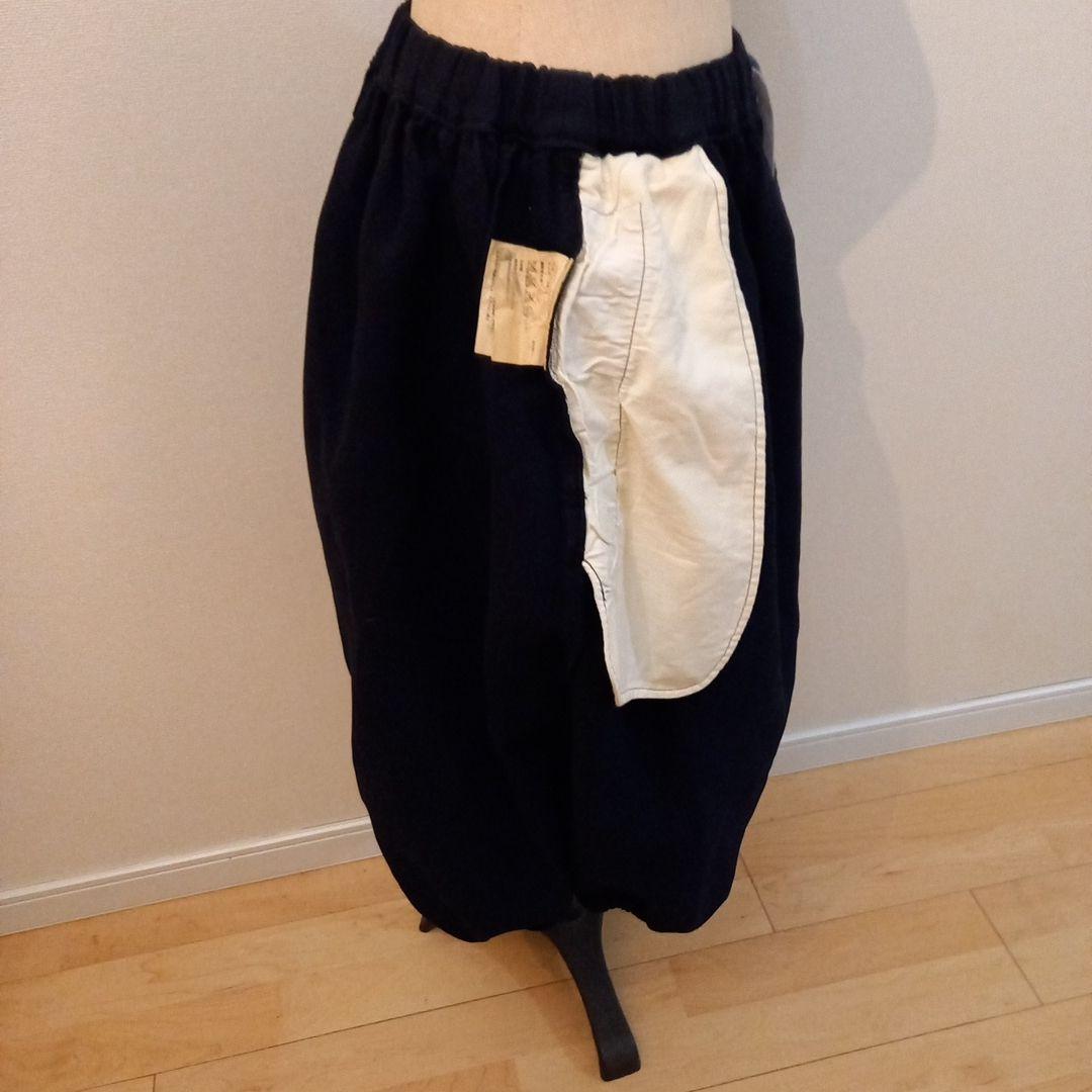 COMMEdesGARCONバルーンパンツ 濃紺（黒に近い）XS