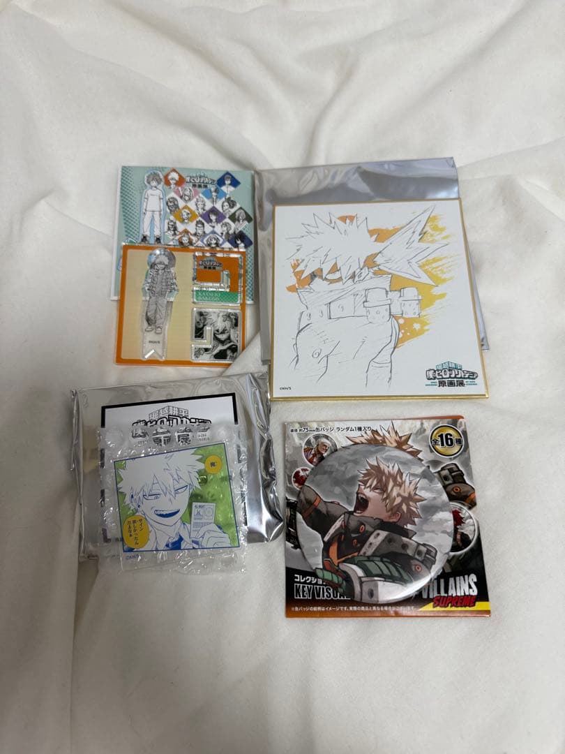 ヒロアカ 原画展 爆豪勝己