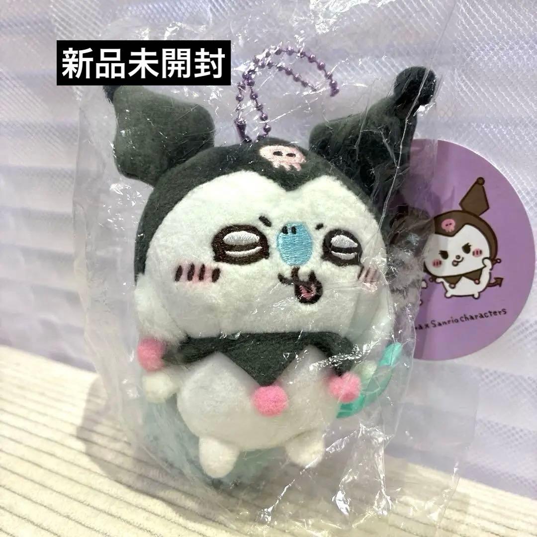 値下げ！ちいかわ×サンリオキャラクターズ ぷちミニマスコット(モモンガ・クロミ)