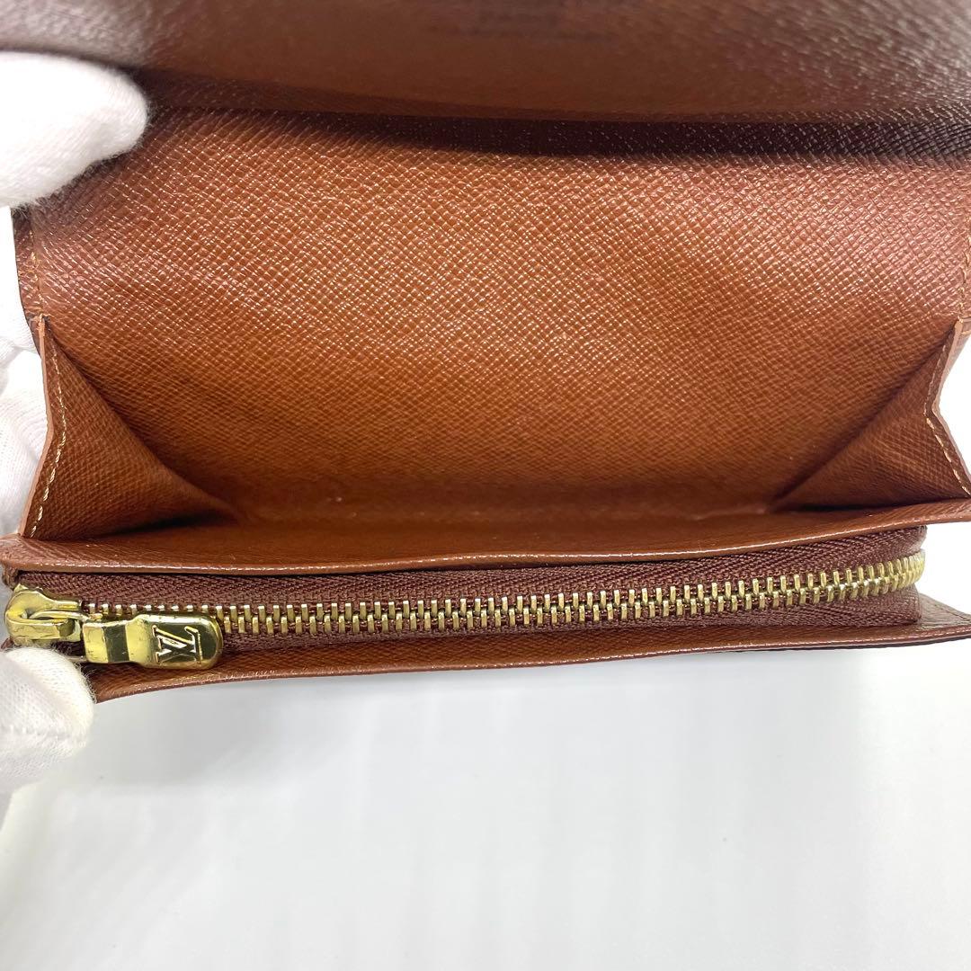 ルイヴィトン モノグラム ポルトビエ トレゾール 折り財布