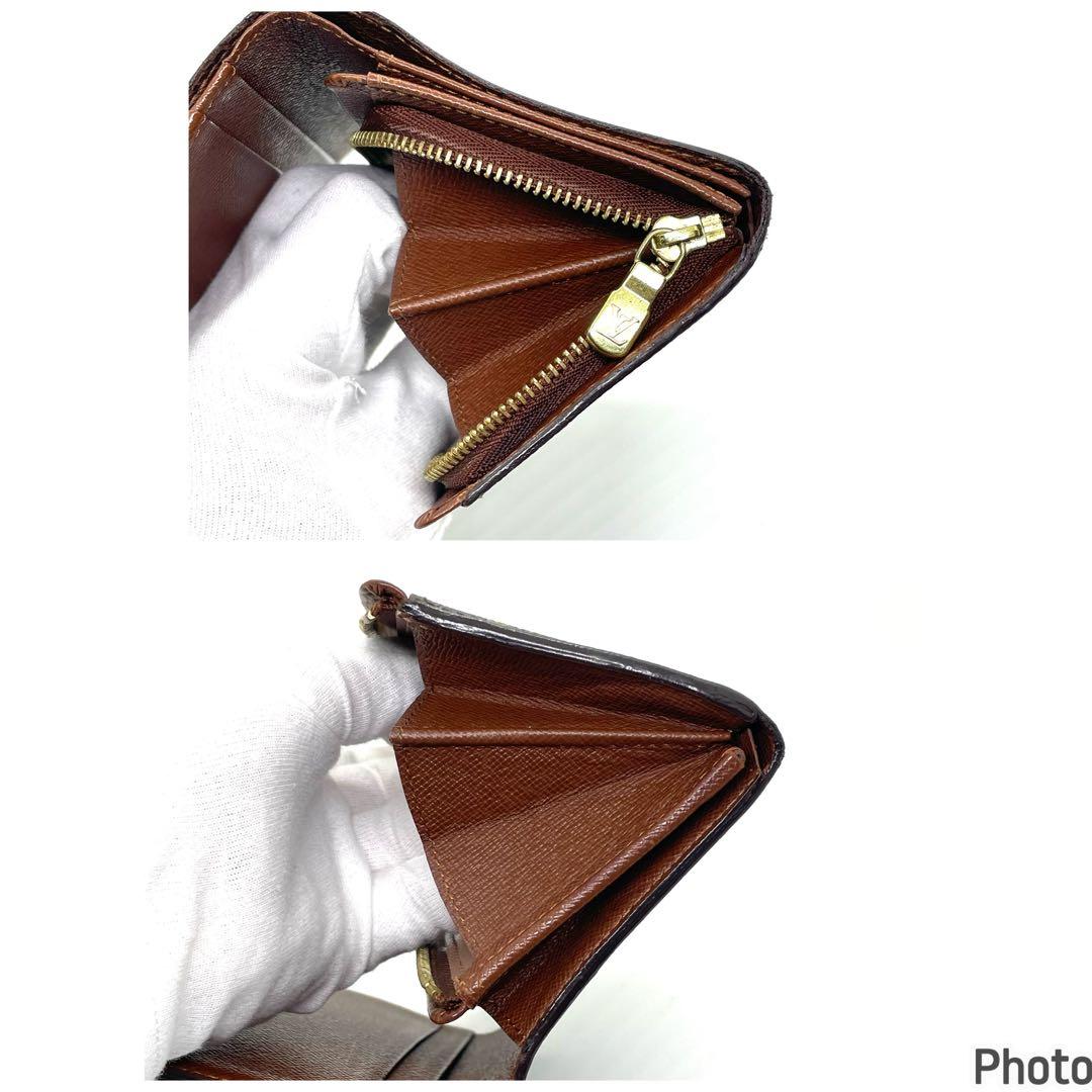 ルイヴィトン モノグラム ポルトビエ トレゾール 折り財布