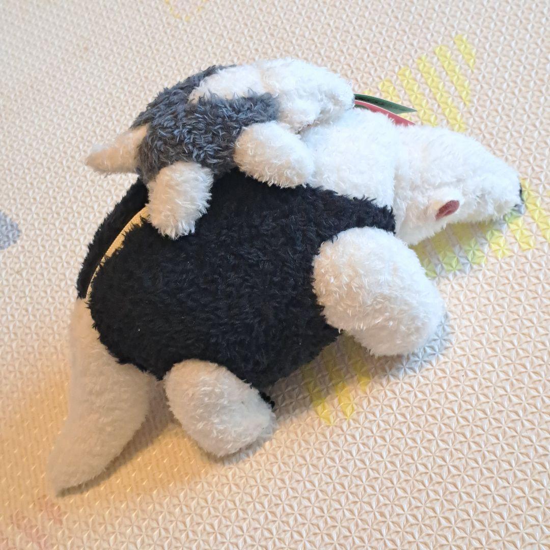 YOU+MORE!　アリクイ親子 ぬいぐるみ　ポーチ　神戸どうぶつ王国　動物園