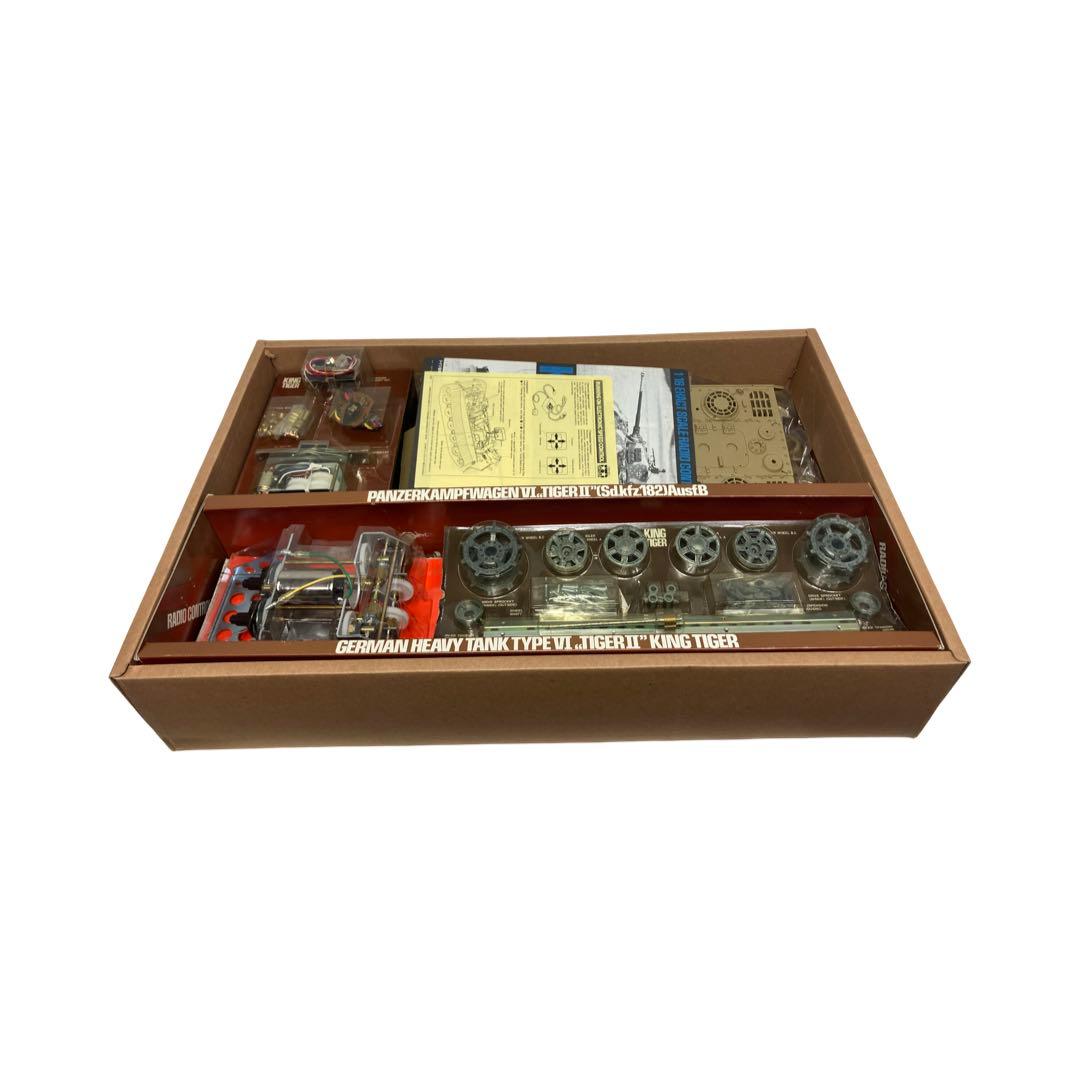 タミヤ 1/16 キングタイガー ヘンシェル砲塔 ラジコン 未組立 TAMIYA