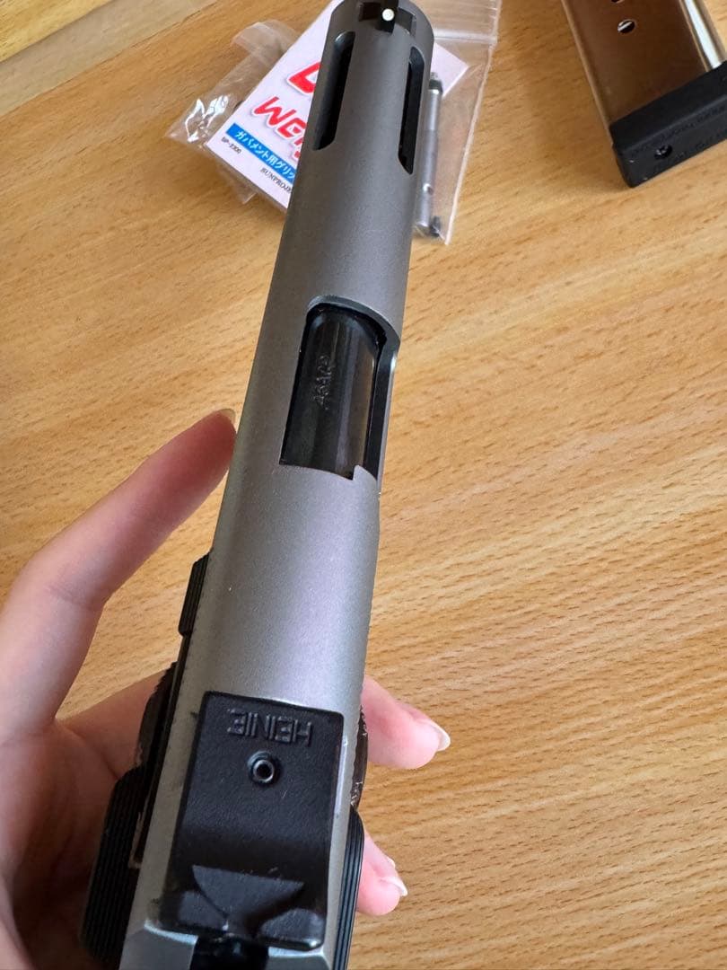 B.W.C SPRINGFIELD V12 CUSTOM H.W. モデルガン