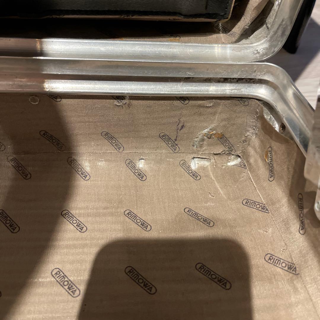 RIMOWA シルバーキャリーケース