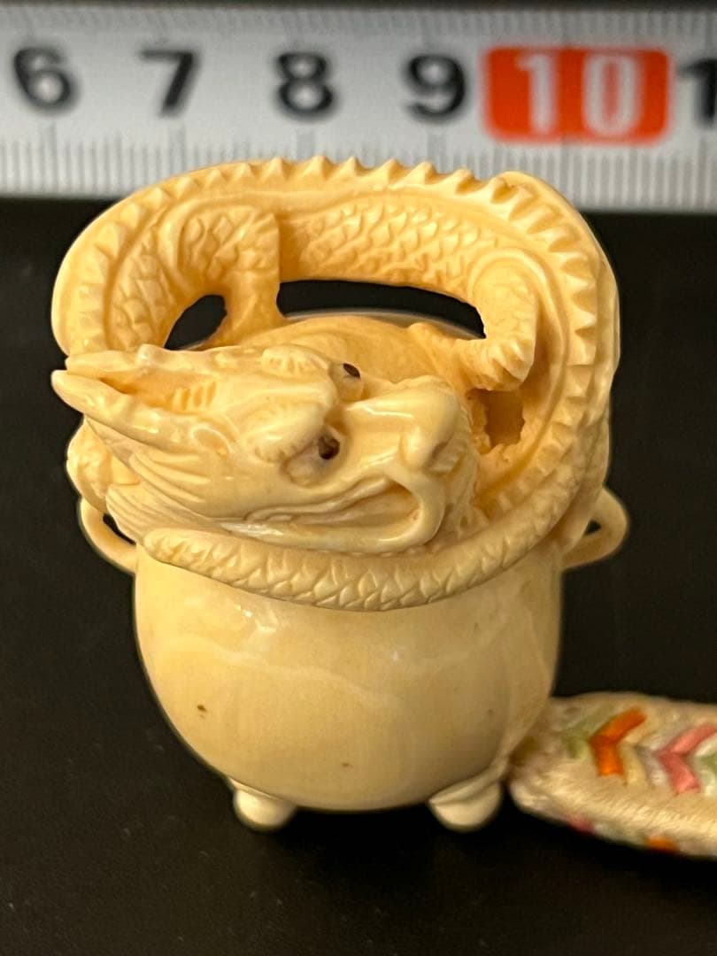 美辰銘　極上龍根付　28g /J3-4