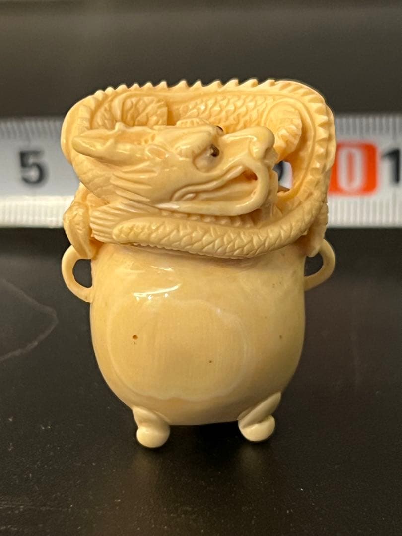 美辰銘　極上龍根付　28g /J3-4