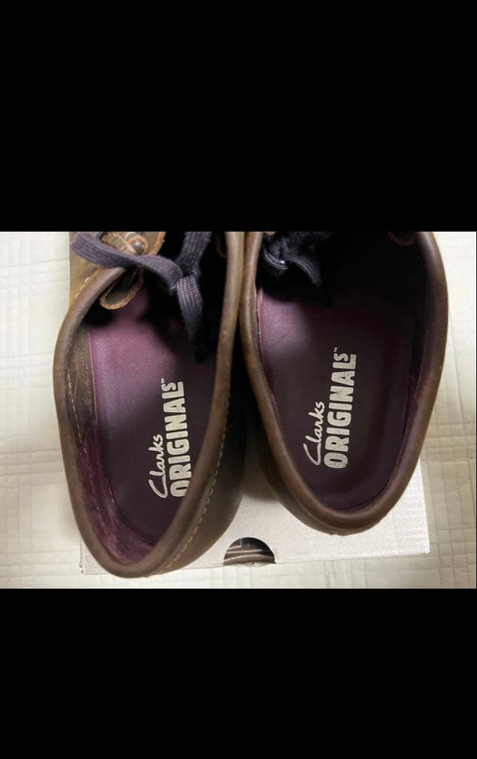 Clarks wallabee クラークス ワラビー beeswax