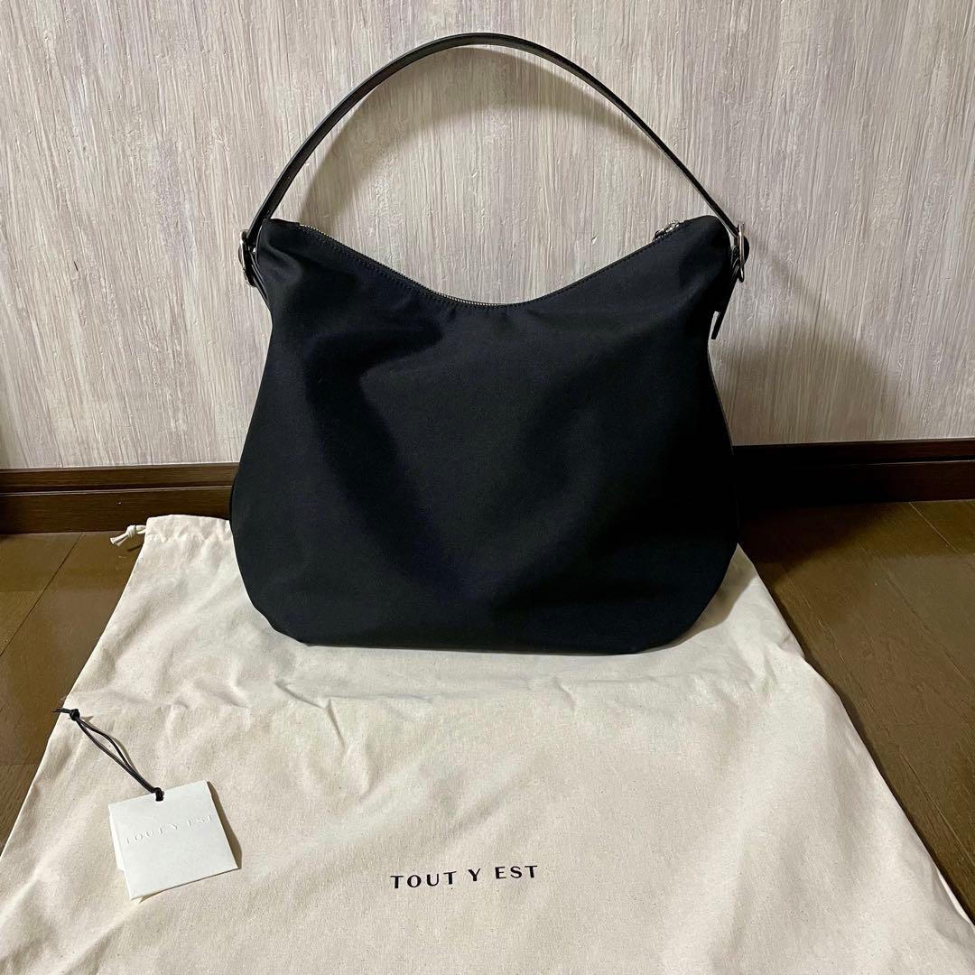 【TOUT Y EST 】カノ トワルバッグ／black