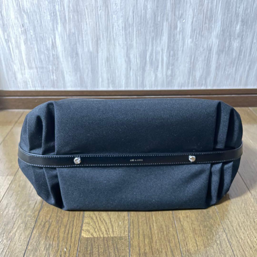 【TOUT Y EST 】カノ トワルバッグ／black