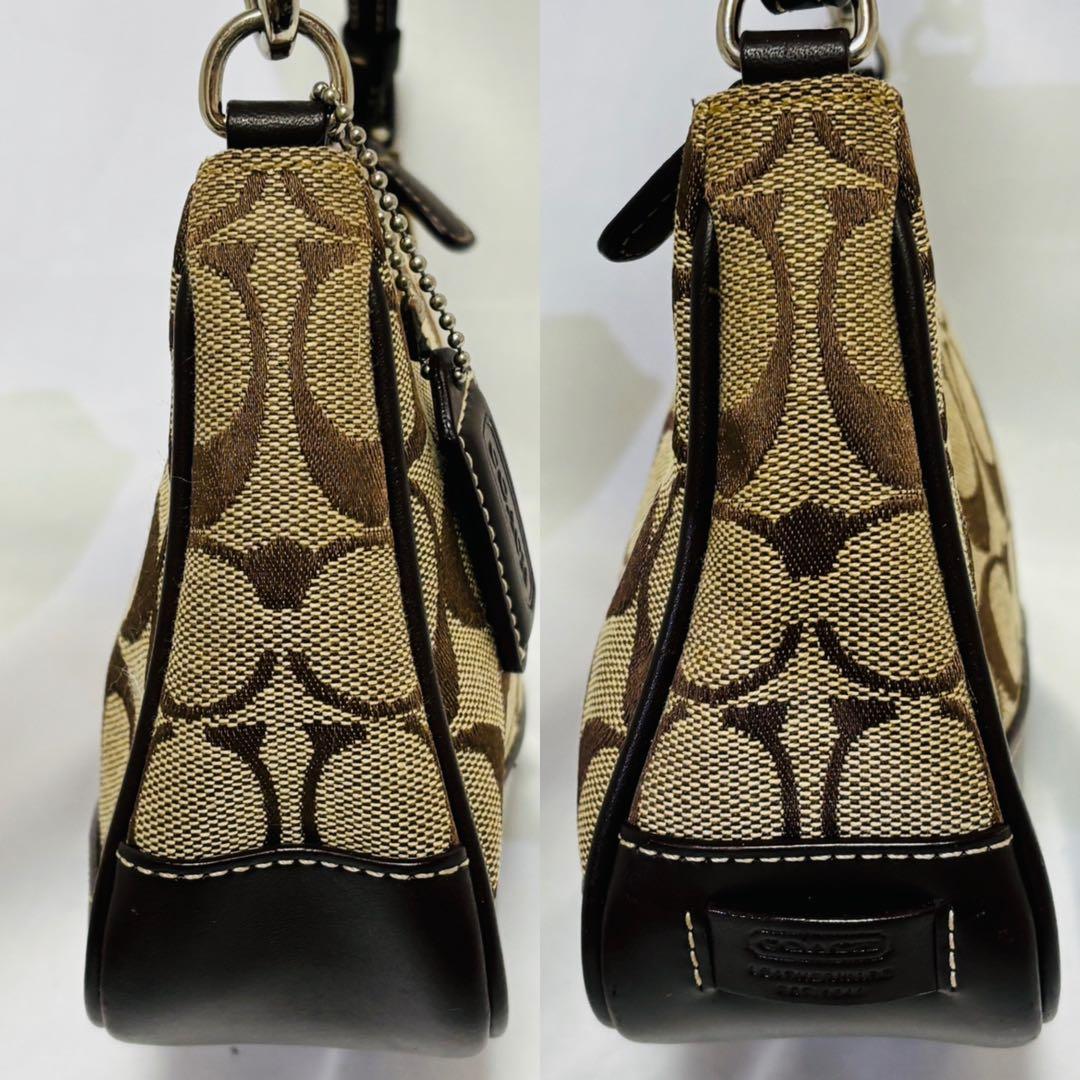 COACH シグネチャー 6094 アクセサリーポーチ ショルダーバッグ