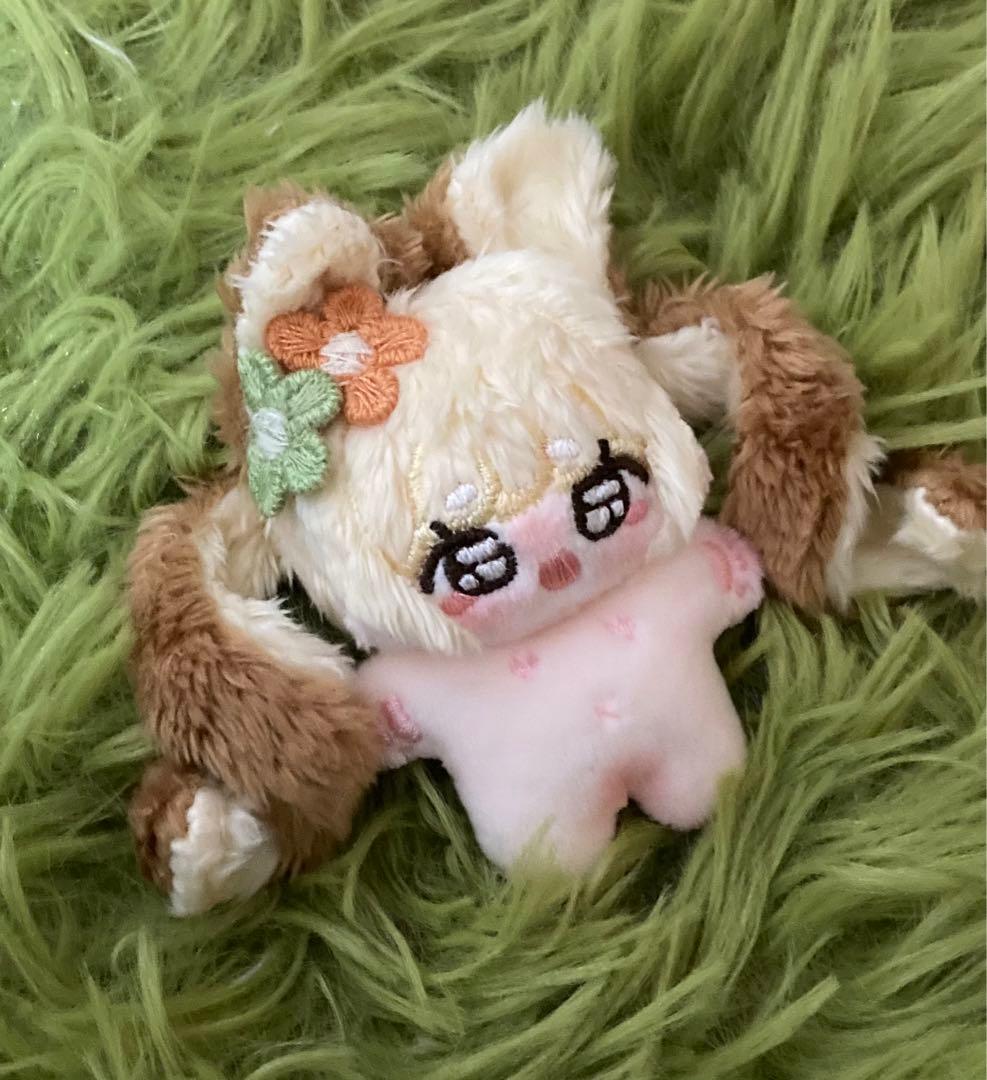 自作ぬいぐるみ・プリンカラーの女の子