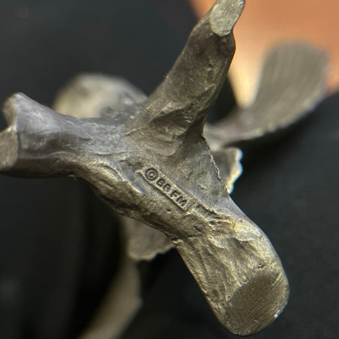 極造形美⭐︎FM社製　フクロウ　アンティーク　置物