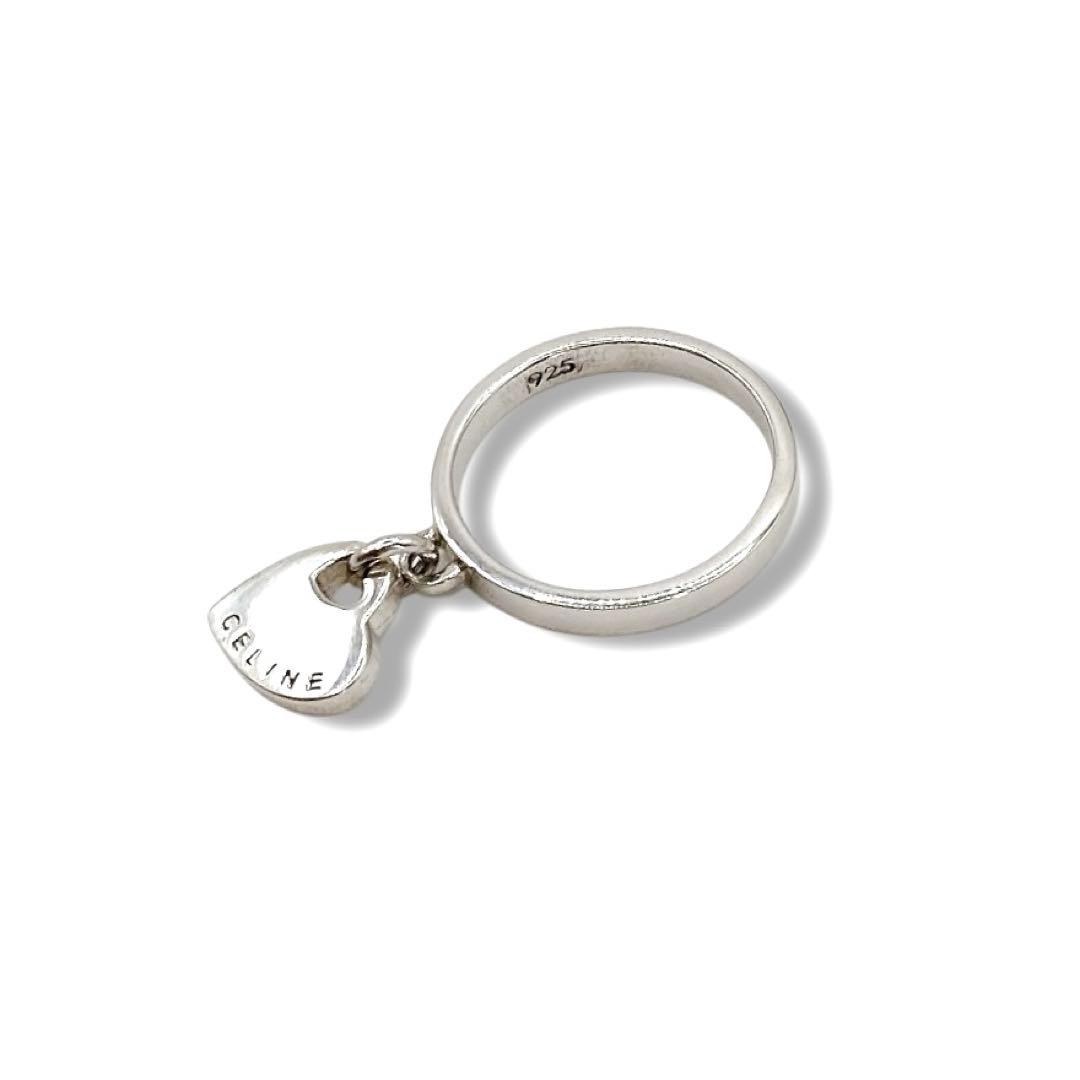極美品✨CELINE セリーヌ 指輪 リング ハート シルバー925 9号