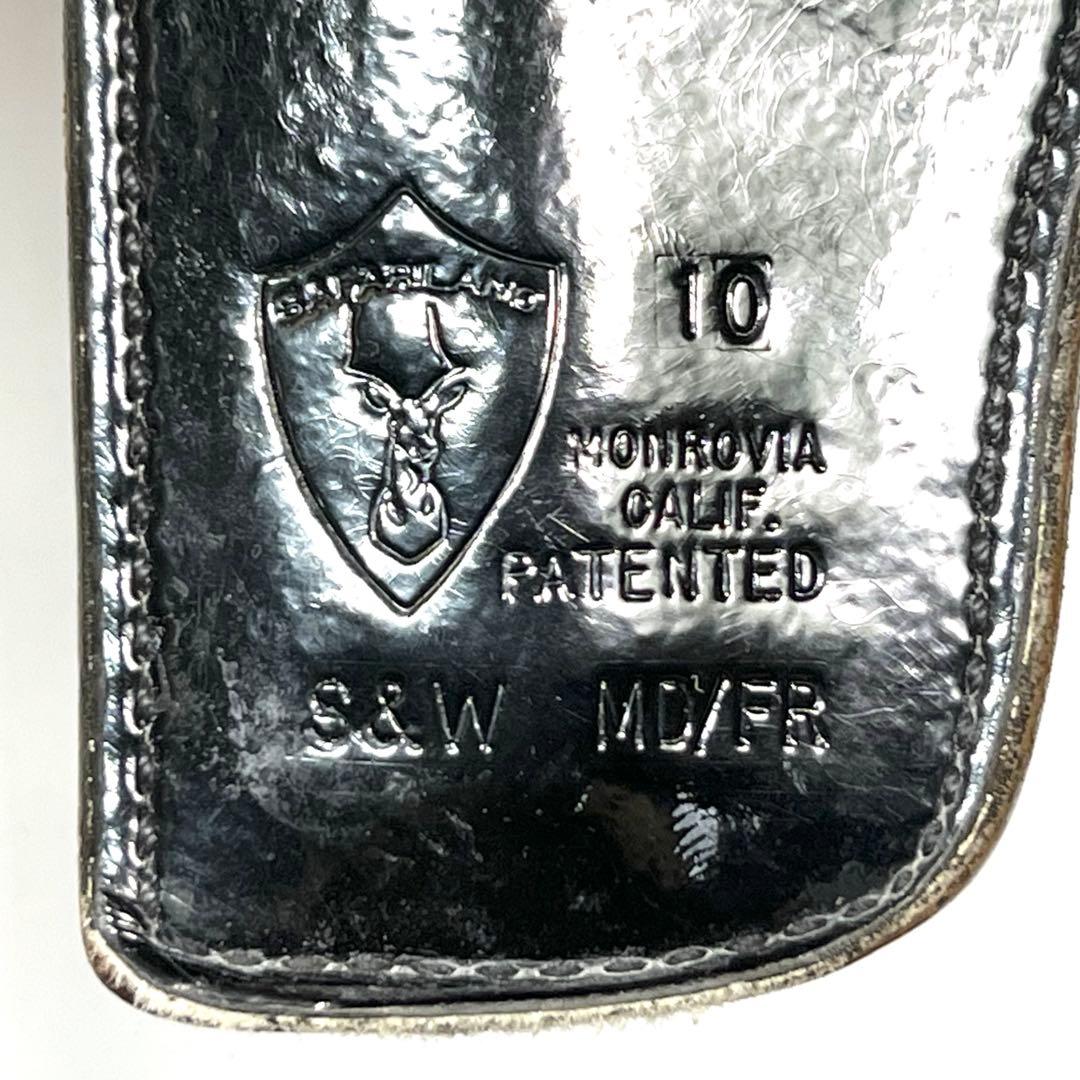 個人装備 SAFARILAND MODEL 10 HOLSTER S&W MD BK