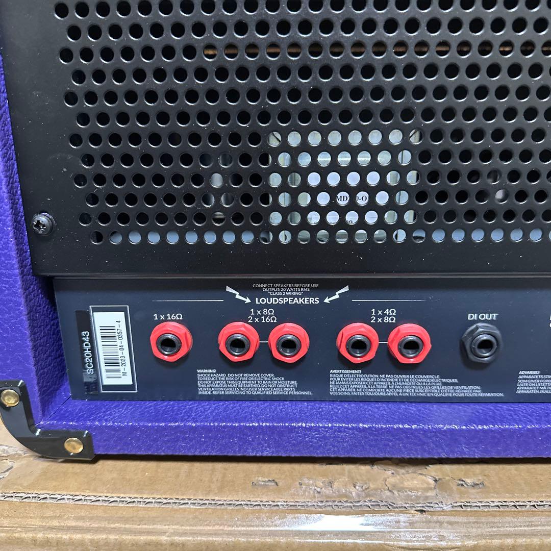 Marshall SC20HスタジクラシックJCM800真空管アンプヘッド