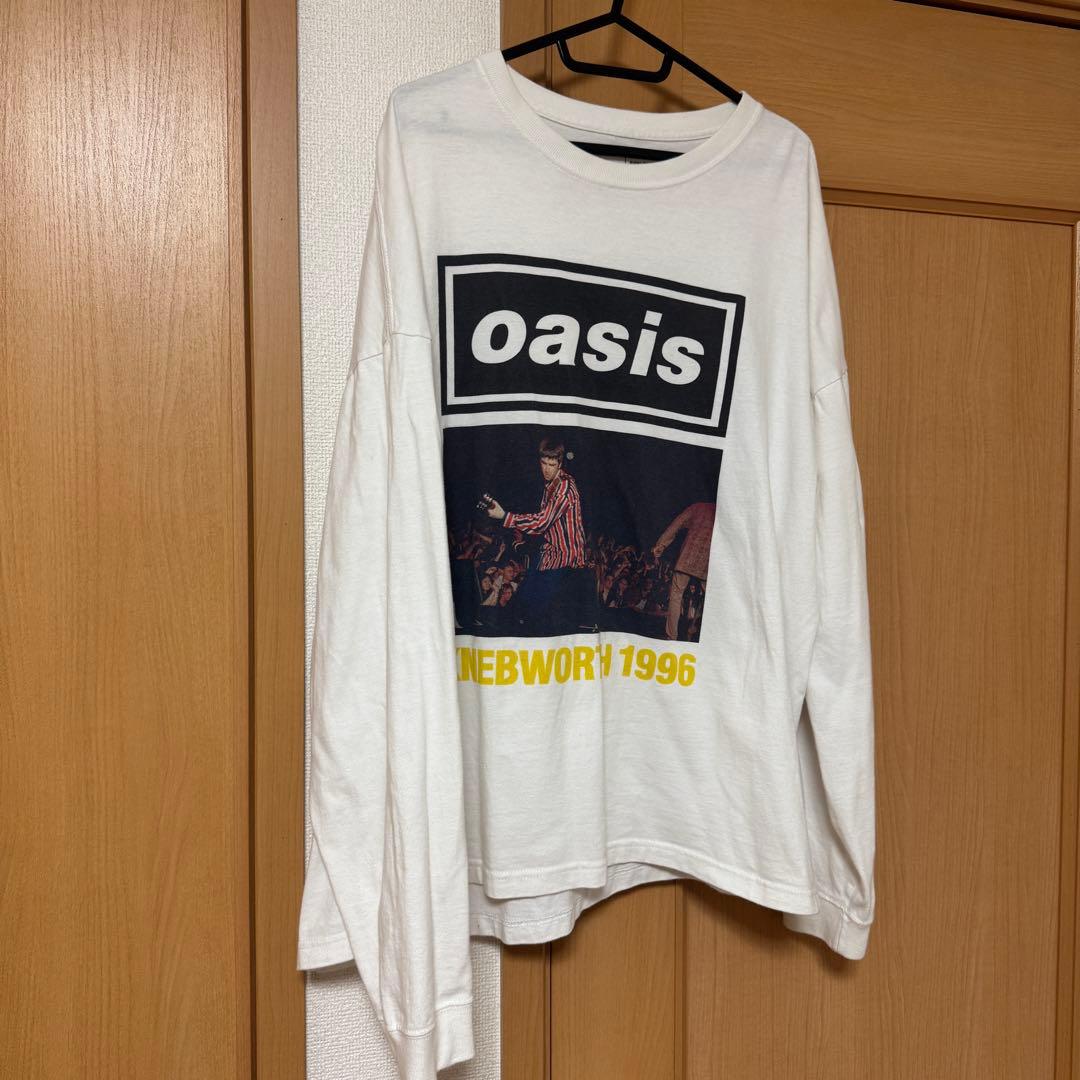 oasis 1996 ロングスリーブ 長袖Tシャツ Lサイズ