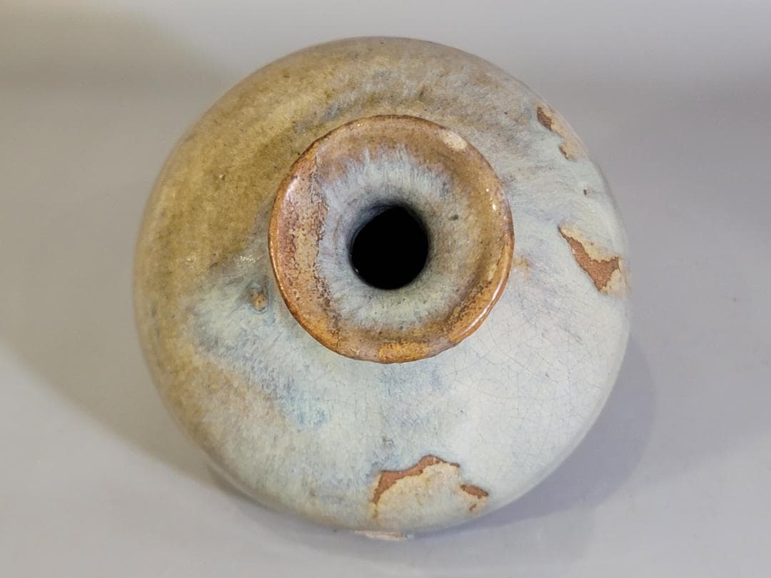 古美術 李朝 会寧 朝鮮焼 花瓶 徳利 時代物 茶道具伝来