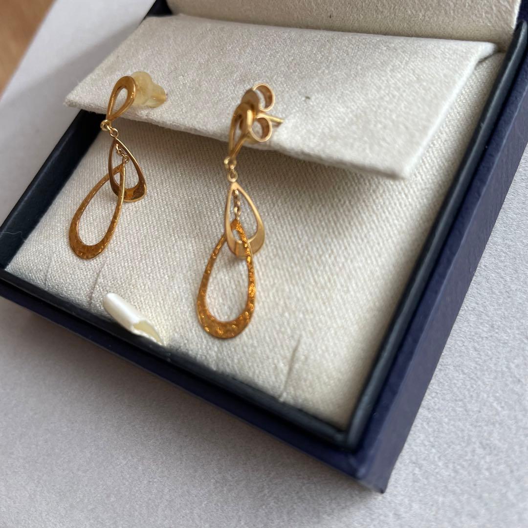 STAR JEWELRY / スタージュエリー　k18 ピアス　ゴールド