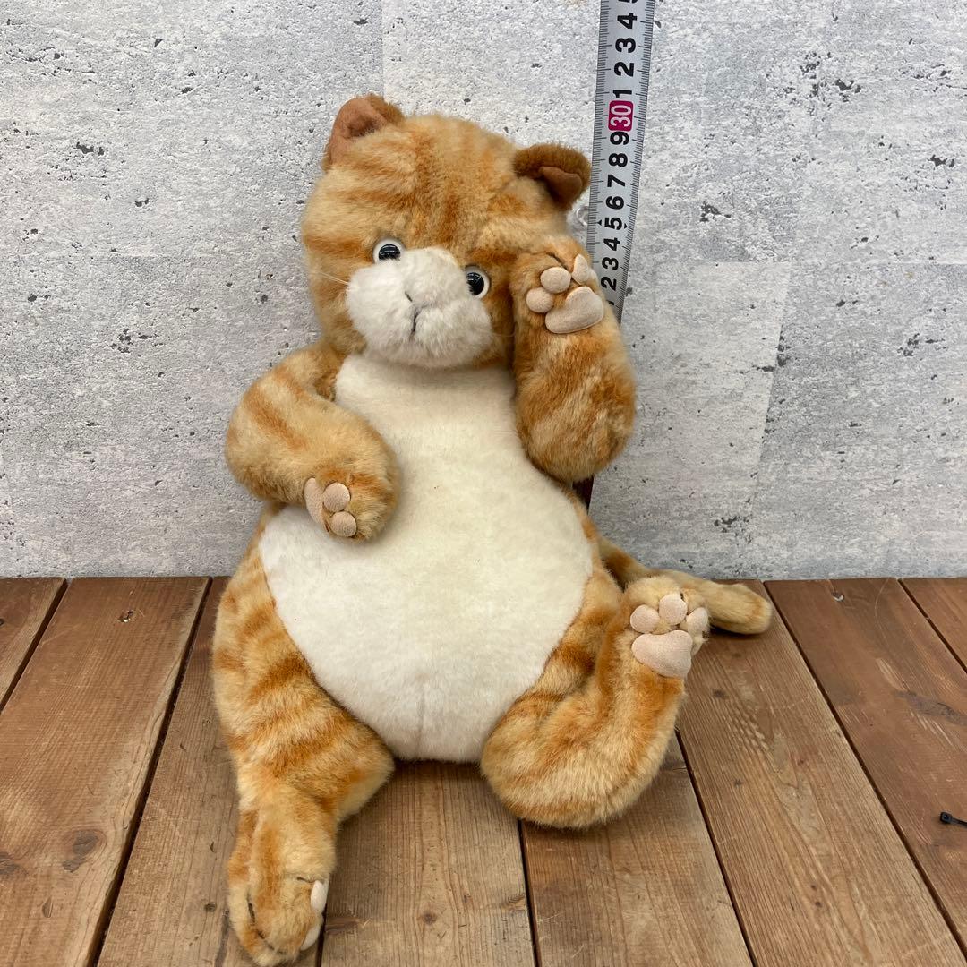 昭和レトロ サンアロー ホワッツマイケル 当時物 猫 ネコ好き ぬいぐるみ