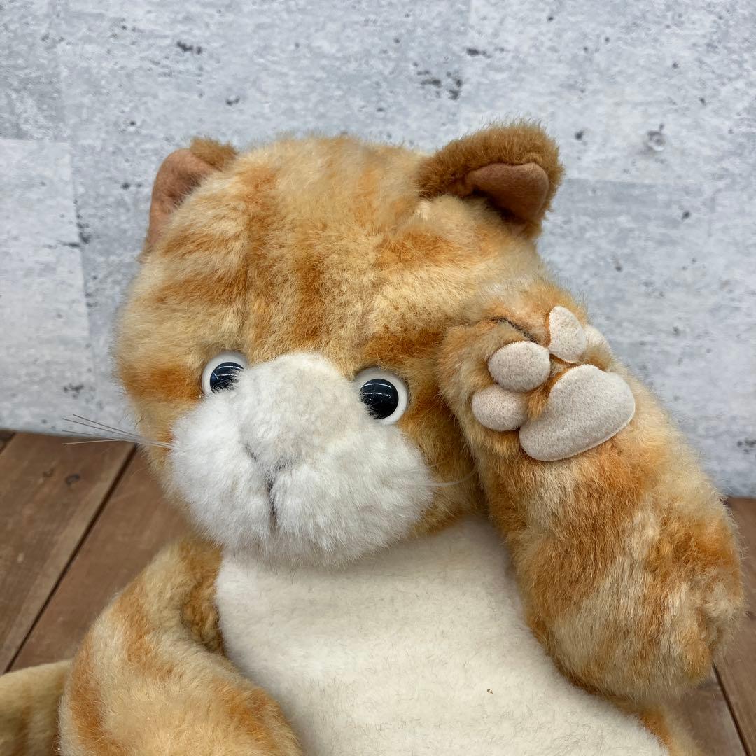 昭和レトロ サンアロー ホワッツマイケル 当時物 猫 ネコ好き ぬいぐるみ