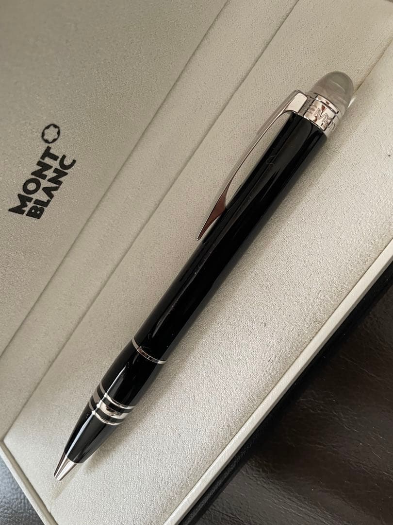 ◾️モンブラン◾️スターウォーカーボールペン◾️ミッドナイトブラック◾️新品リフィル付属