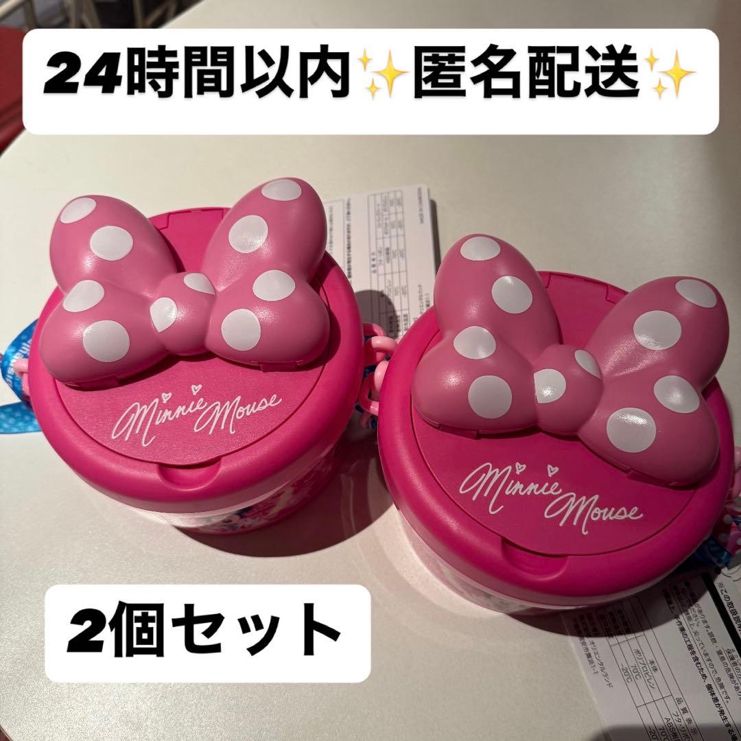 ポップコーンバケット2個セット ミニーのファンダーランド　ディズニーパルパルーザ