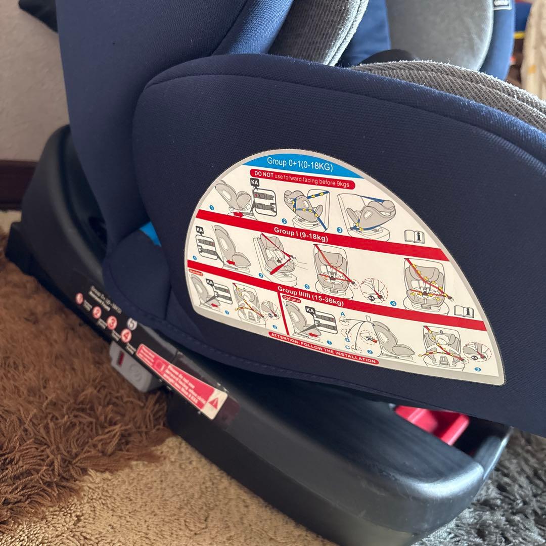 チャイルドシートＰＺ isofix回転式 0歳から