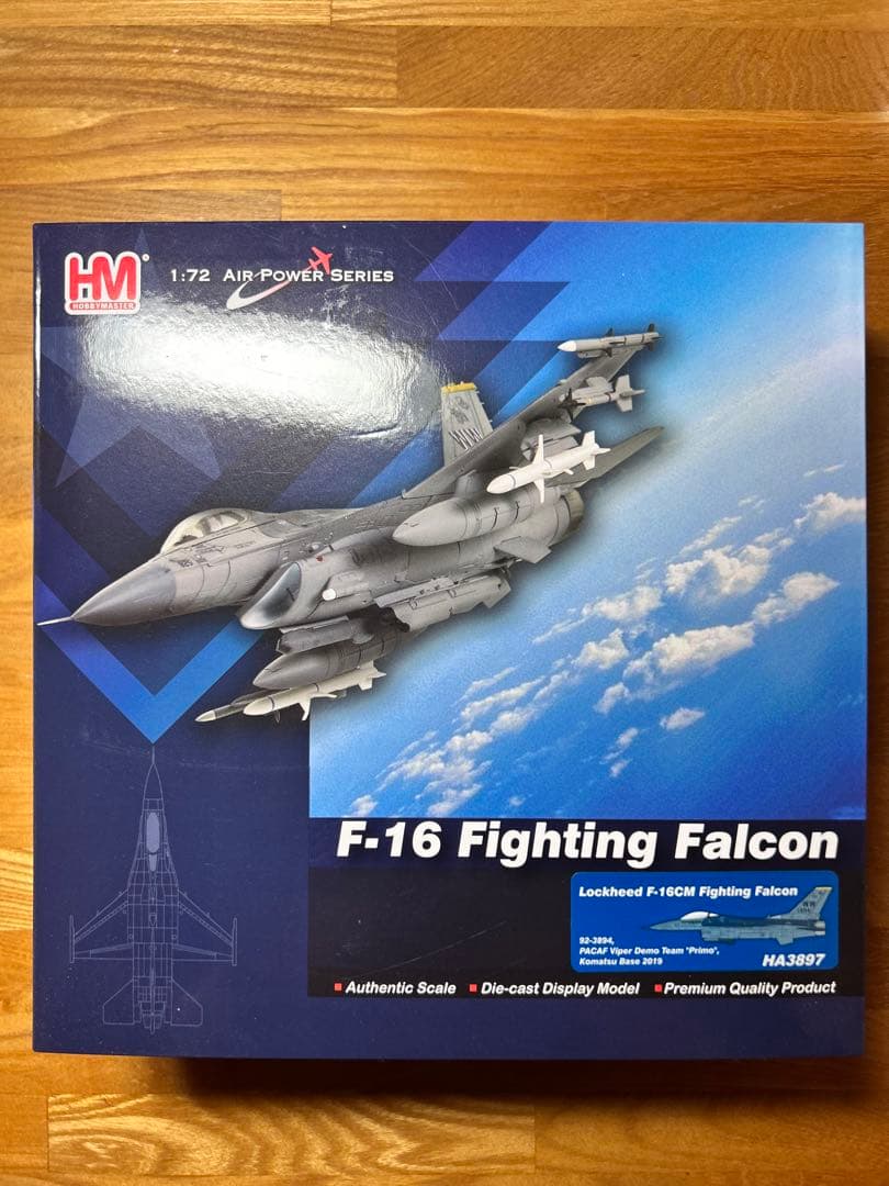 【開封済美品】HOBBY MASTER F-16 Fighting Falcon
