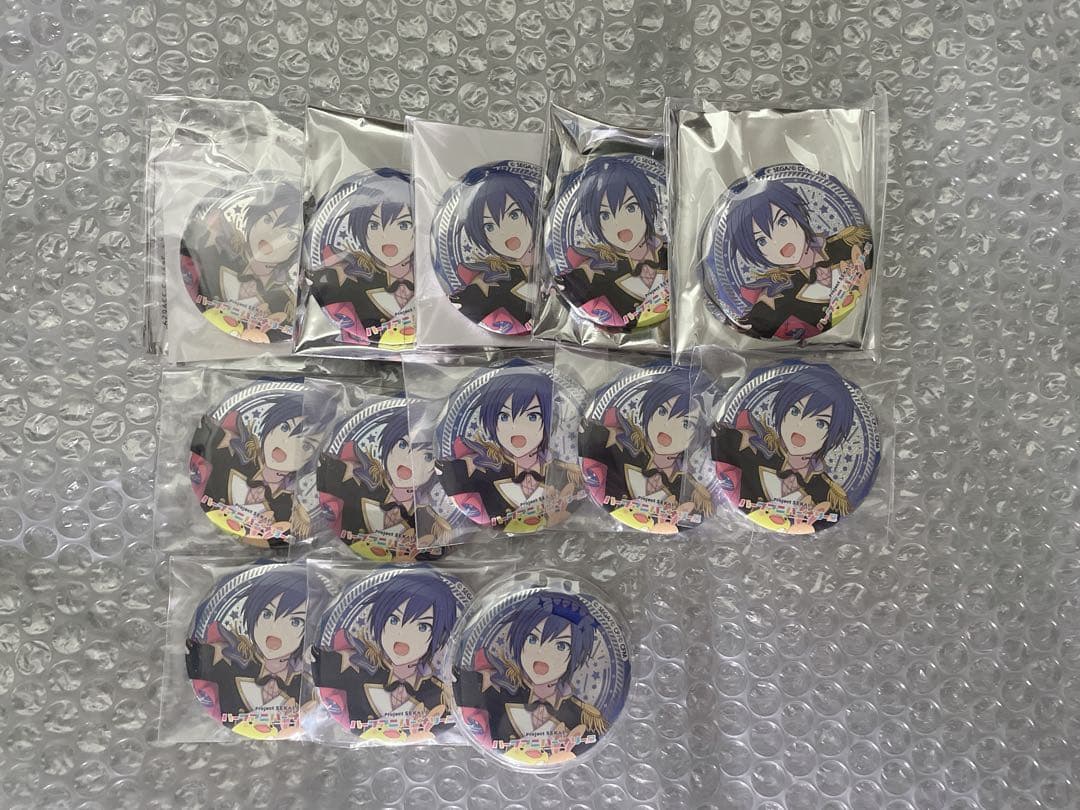 プロセカ　KAITO 缶バッジ　ハーフアニバ　ハフアニ