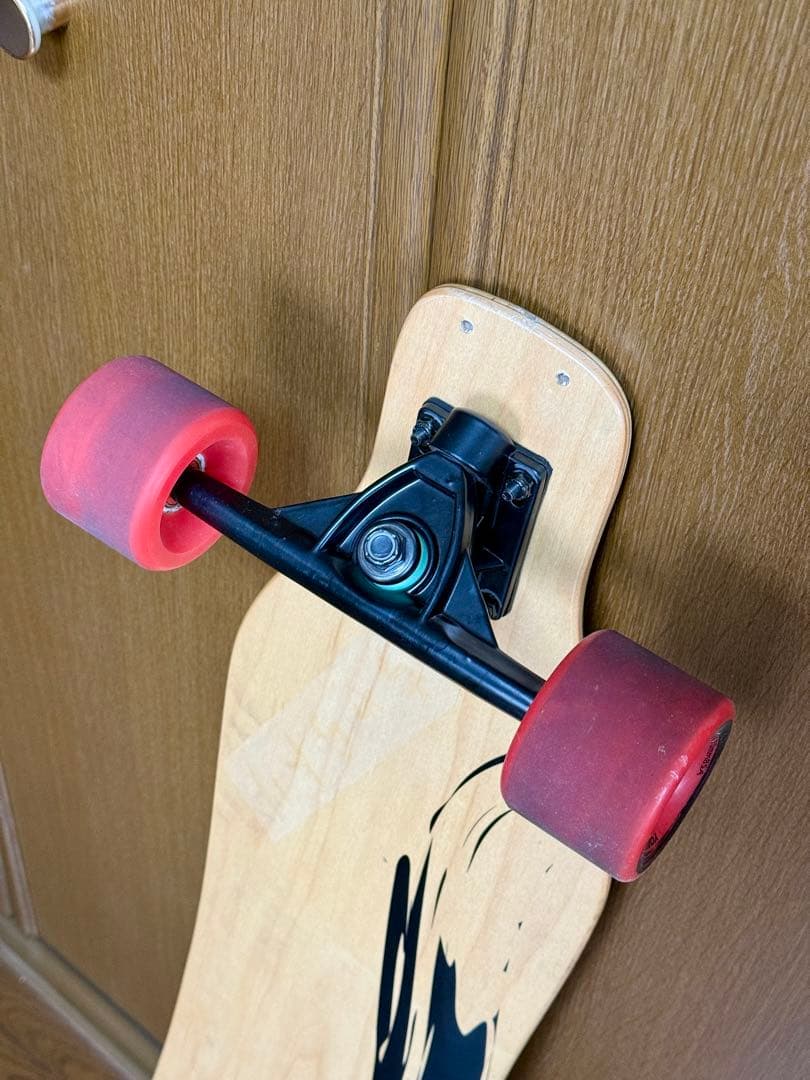 鎧 ロングスケートボード RYU38 竹デッキ 38インチ ハードフレックス