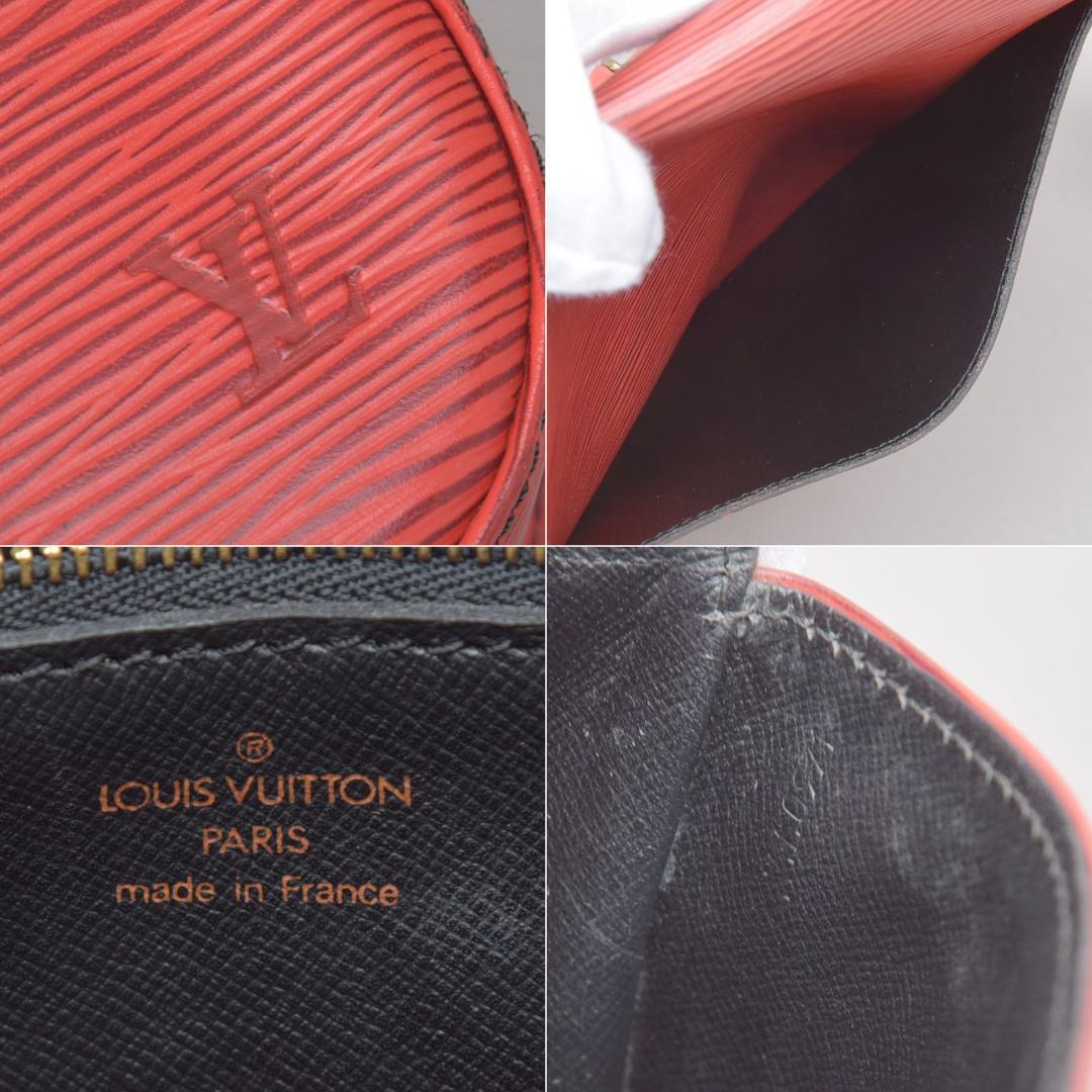 美品◇ルイヴィトン サンクルー ショルダーバッグ M52197 エピ レザー 赤