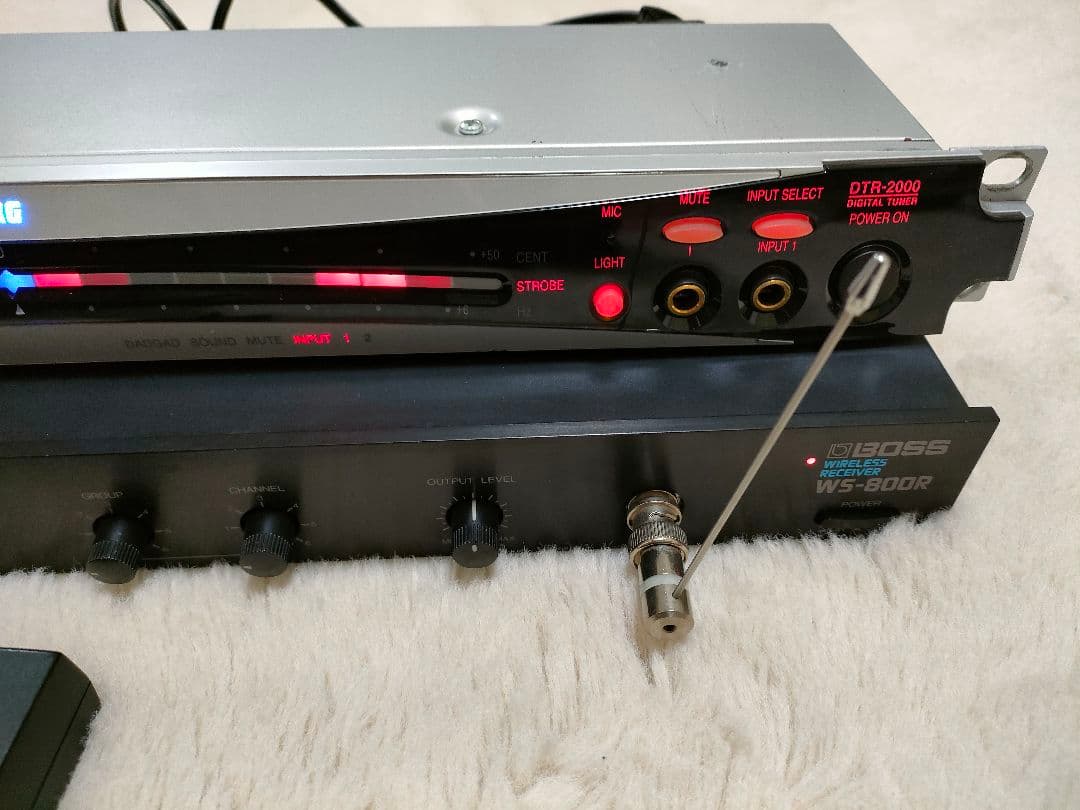 名機KORG DTR2000+ワイヤレスBOSS WS-800 トランスミッター