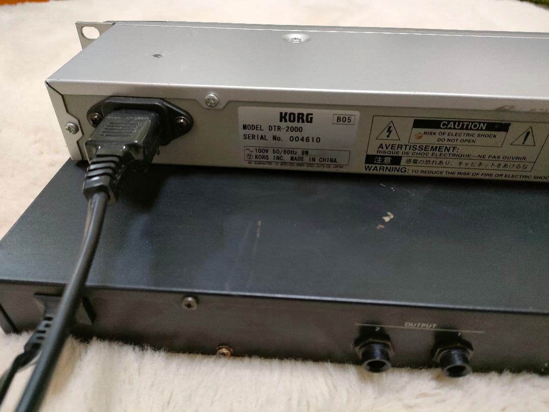 名機KORG DTR2000+ワイヤレスBOSS WS-800 トランスミッター