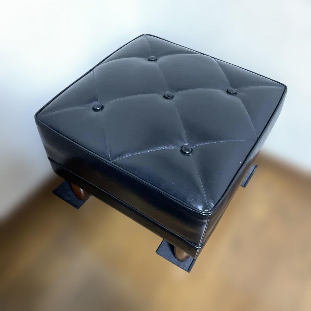 送料込込　カリモク60 オットマン Kチェア ミッドセンチュリー