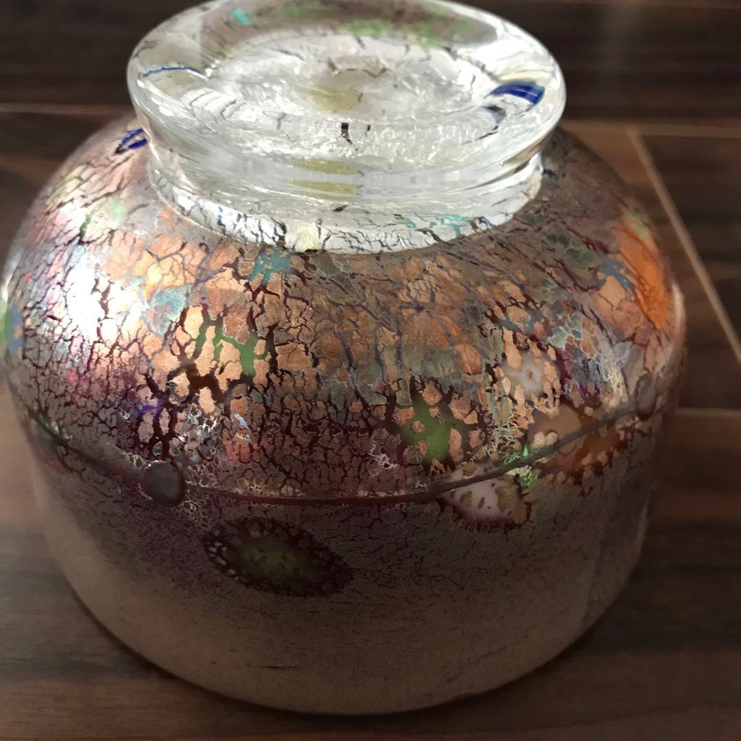 大川薫 銀継ぎ玻璃茶碗