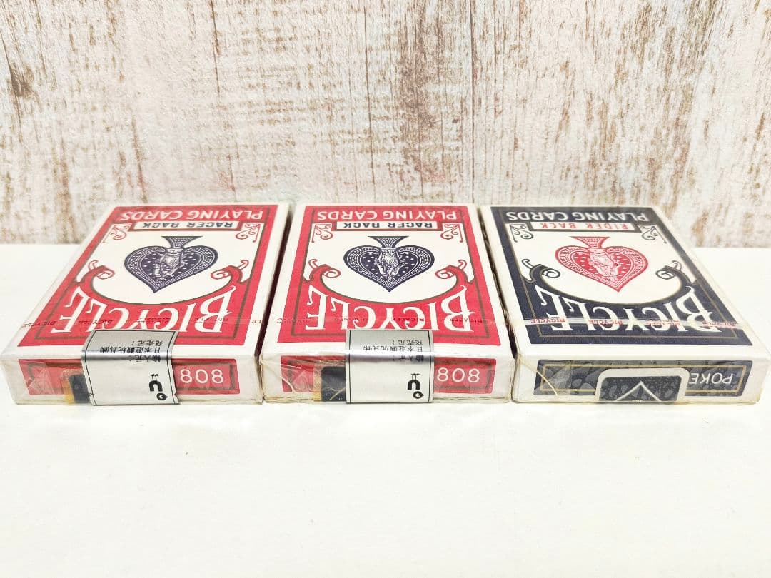 バイスクル レーサーバック ライダーバック トランプ まとめ売り オハイオ